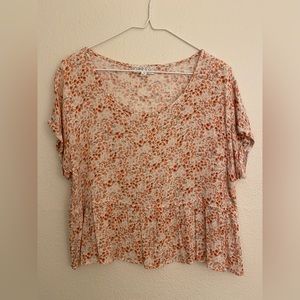 Hippie Rose floral top